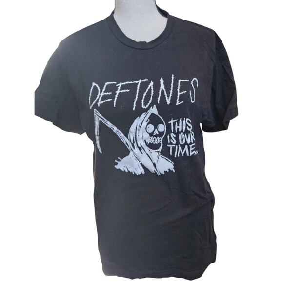 Deftones This Is Our Time Grim Reaper Black Size Medium Band Tee - Picture 1 of 5